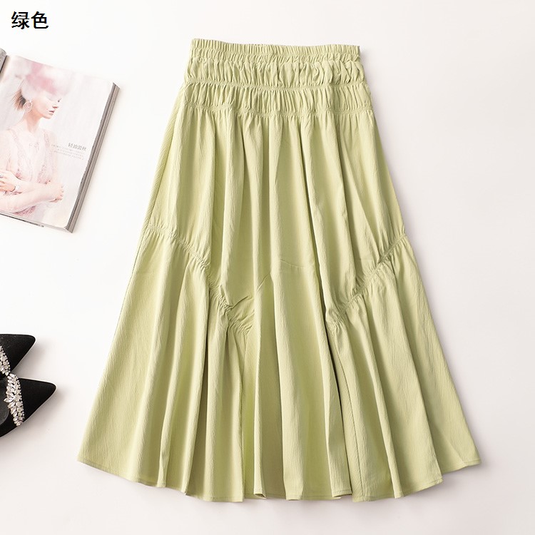 243335 夏半身裙 女加长断码清仓