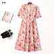 连衣裙 立领五分袖 245587 夏加长款