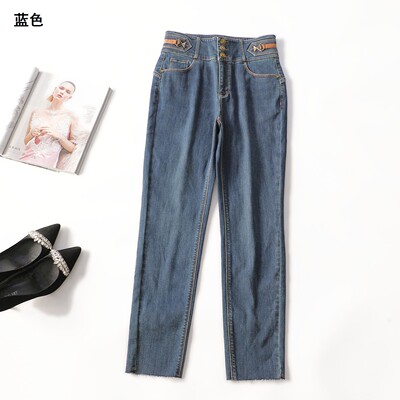 414924 冬牛仔裤 女长款.XS.S.M.L