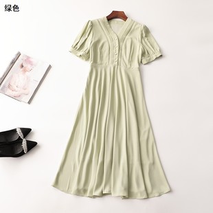 【次品】242392 连衣裙有印扣氧化