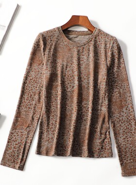 413402 春打底衫 女中长款长袖套头