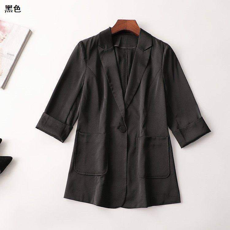 238704 秋西装 深圳女中长款九分袖翻领,女装/女士精品,西装,淘宝优惠券,粉丝福利购,淘宝优惠卷