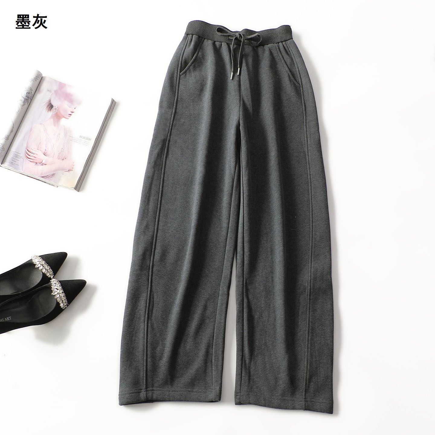 413457 冬休闲裤 女加绒长款,女装/女士精品,休闲裤,淘宝优惠券,粉丝福利购,淘宝优惠卷