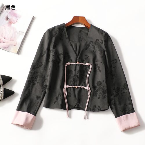 413655 春外套 深圳女中长款长袖单排扣.S.M.L.XL