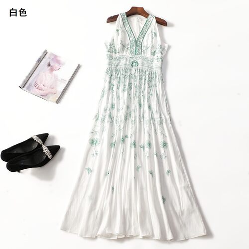 249084 夏连衣裙 深圳女加长款套头.S.XL.2XL