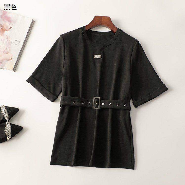 245568 夏T恤 深圳女中长款短袖圆领,女装/女士精品,T恤,淘宝优惠券,粉丝福利购,淘宝优惠卷