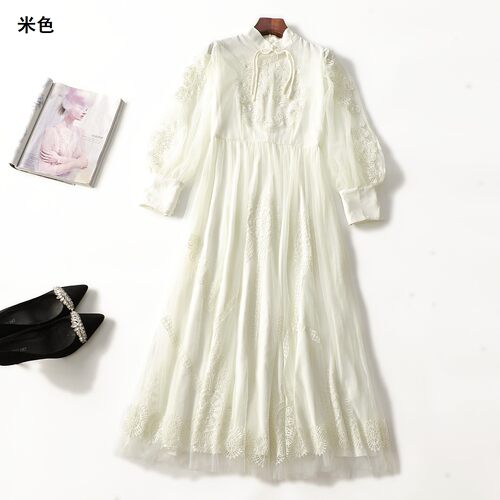 248871 春连衣裙 深圳女加长款长袖套头.S.M.L.XL.2XL