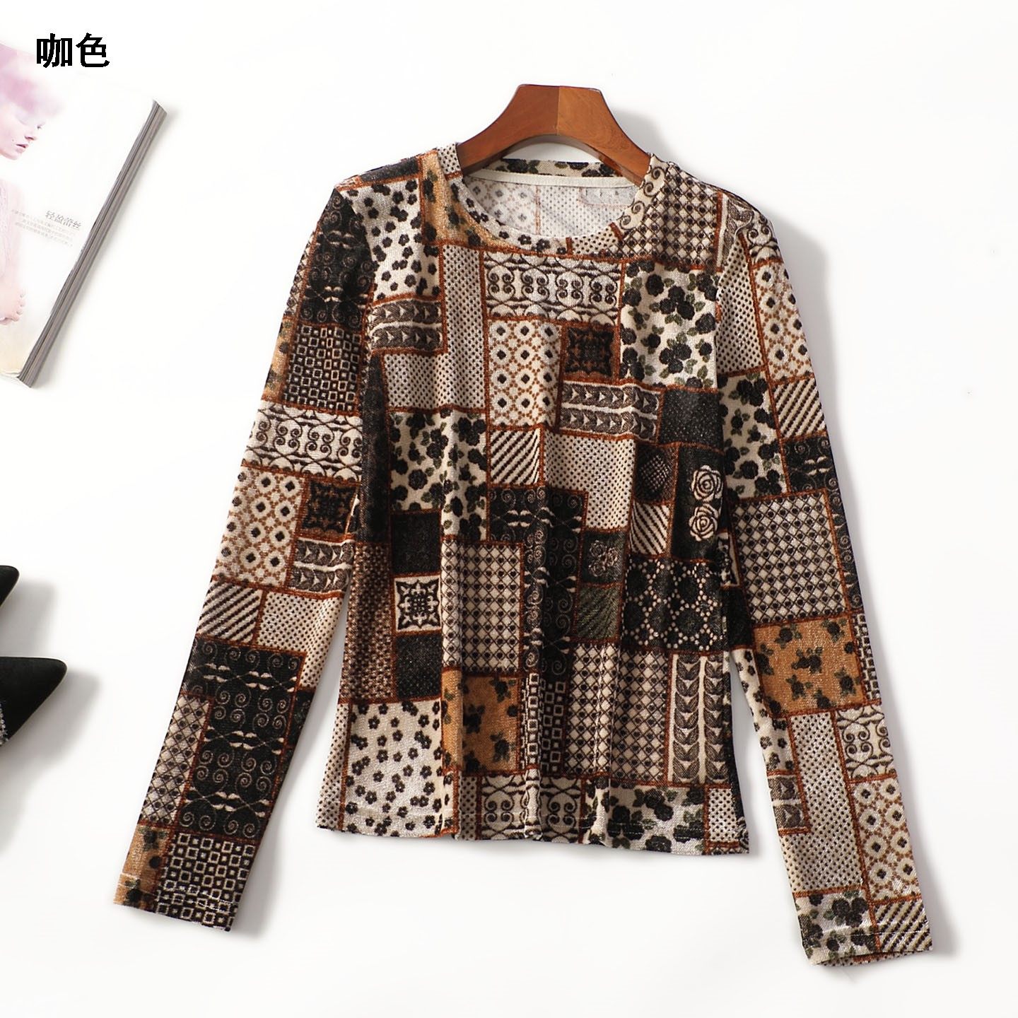 248193 春中长款套头长袖上衣,女装/女士精品,T恤,淘宝优惠券,粉丝福利购,淘宝优惠卷