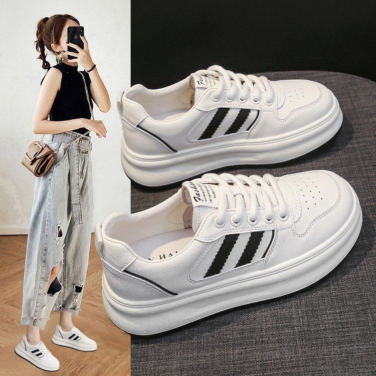 2025春季新款运动鞋透气系带2024年秋季低帮帮高小于10