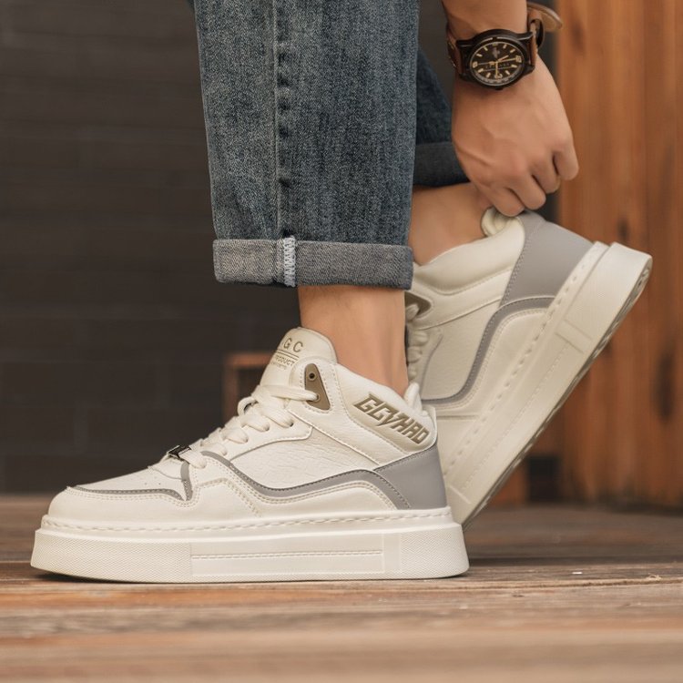 2025秋季新款网纱白黑土黄系带PU春秋圆头2024年冬季橡