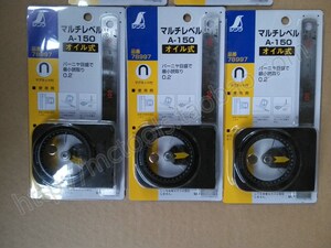 亲和SHINWA企鹅 A-150 300 盘式水平角度仪磁性角度规78997 78996