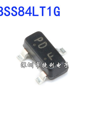 20只LBSS84LT1G BSS84丝印PD贴片SOT-23全新原装P沟道50V130mA