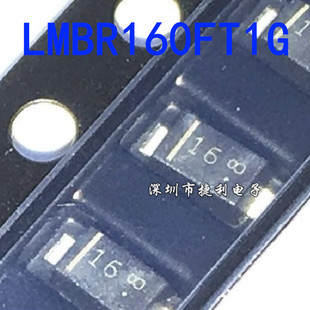 20只LMBR160FT1G丝印16贴片SOD 肖特基二极管60V1A 123FL全新原装