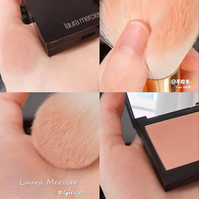 嫩妹天菜！Laura Mercier罗拉腮红ginger fresco