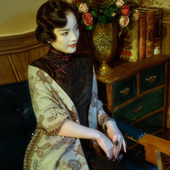 女桑蚕丝中国风2026 新款 三重门{相对论}花罗真丝复古长款 旗袍经典