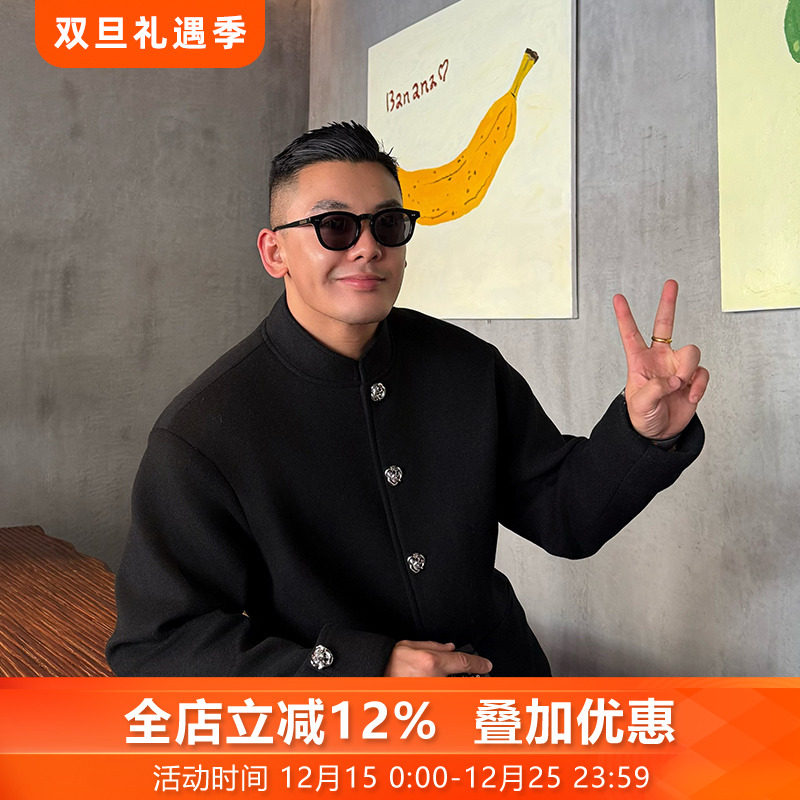 三重门纯手工盘扣复古