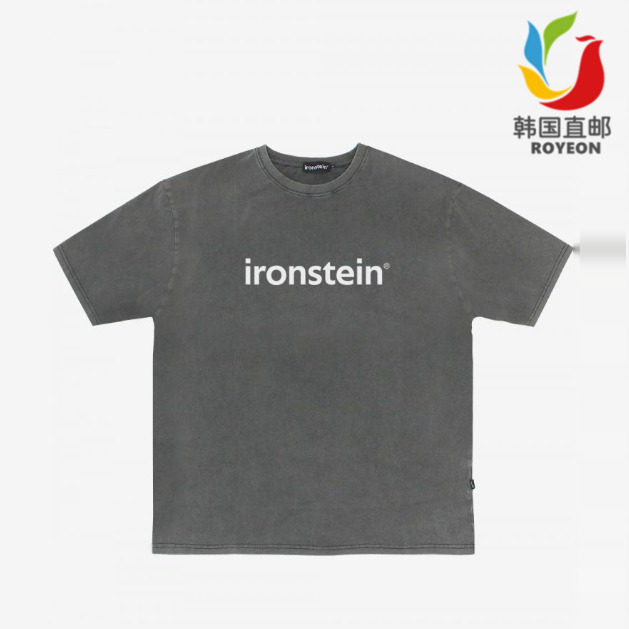 韩国直邮 ironstein pigment logo t-shirts 金钟国短袖T恤