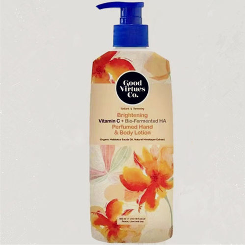 Good Virtues Co.戈薇诗维生素C焕肤提亮身体乳液花香300ml