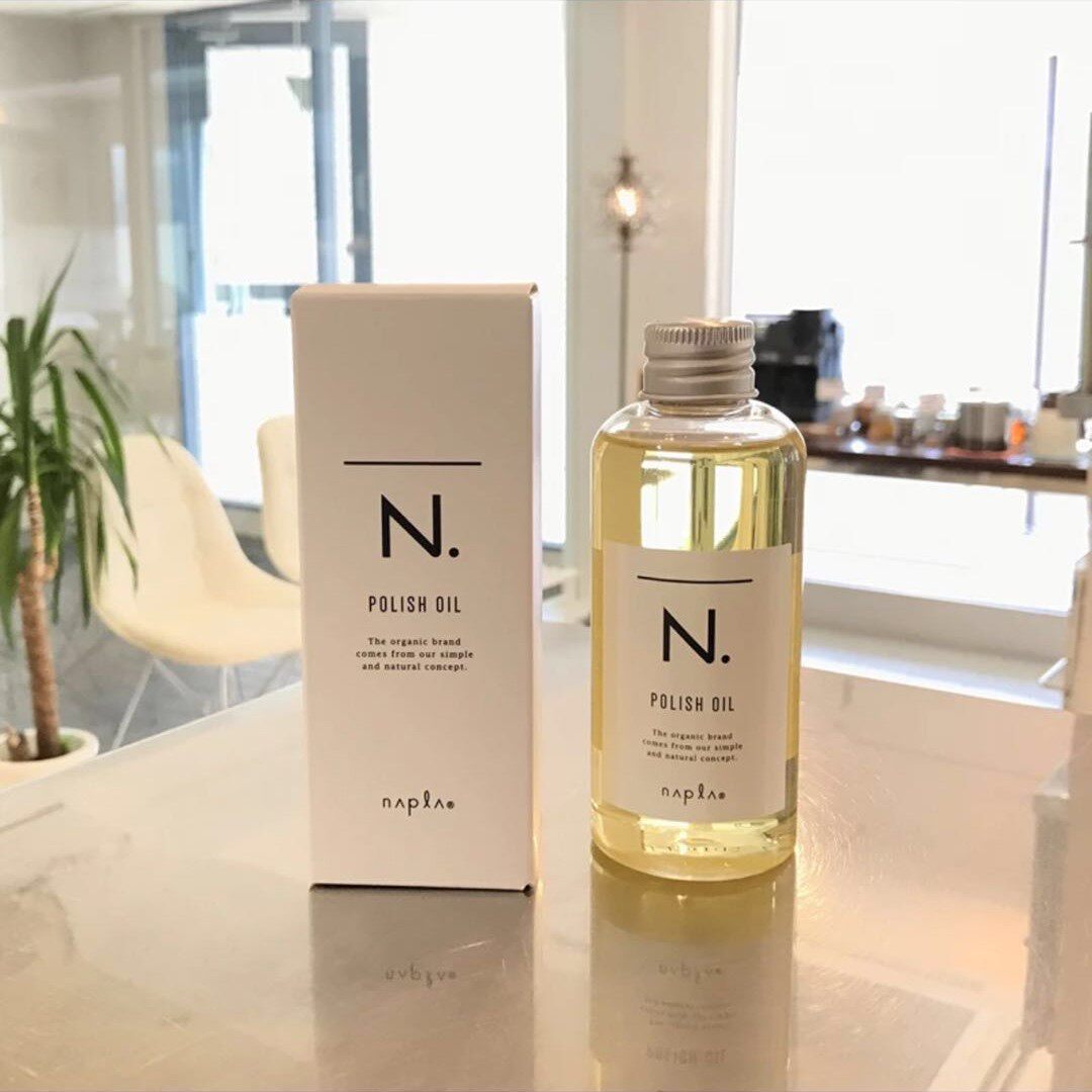 日本napla娜普菈n. polish oil植物护发精油湿发感造型发油150ml