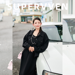 超级文 终日凝眸极简百搭休闲宽松显瘦衬衫 外套女春秋微胖大码