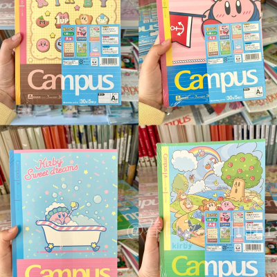 国誉星之卡比限定笔记本campus