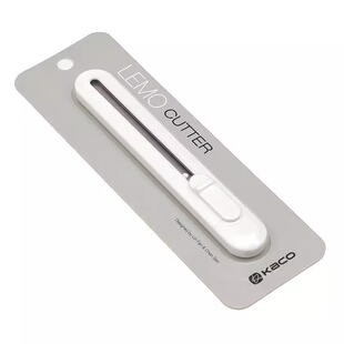 KACO乐迈美工刀白色简约ins不裁纸刀手工墙纸壁纸刀小号美术雕刻