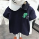 Динозавр, футболка polo