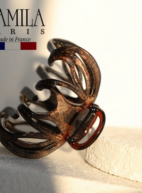 进口法国xl多发量现货橡皮筋抓夹Camila Paris/卡蜜拉加宽南瓜夹