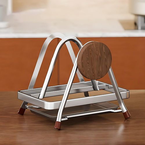 中古风不锈钢砧板刀架一体承重