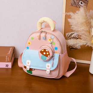 儿童外出小背包男童女宝宝户外轻便出游双肩包女孩幼儿园小书包潮