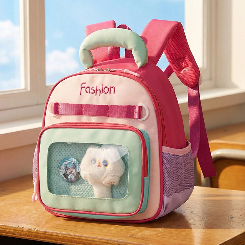 新款幼儿园书包儿童3-5岁女孩轻便双肩包小孩子春游休闲减负背包