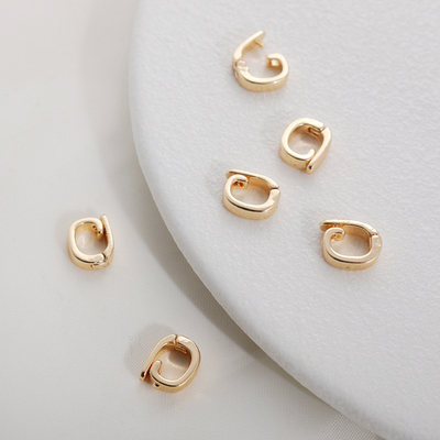 14k保色瓜子扣卡扣diy配件