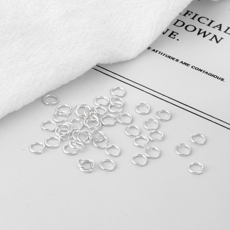 包银保色开口小圆圈diy饰品配件