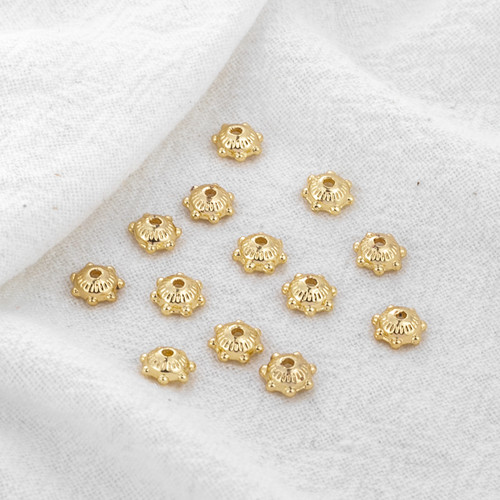 金珠c款直径5mm饰品配件一份花托