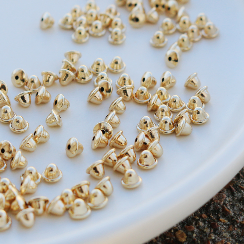 保色蛋头形4mm通用耳塞diy饰品