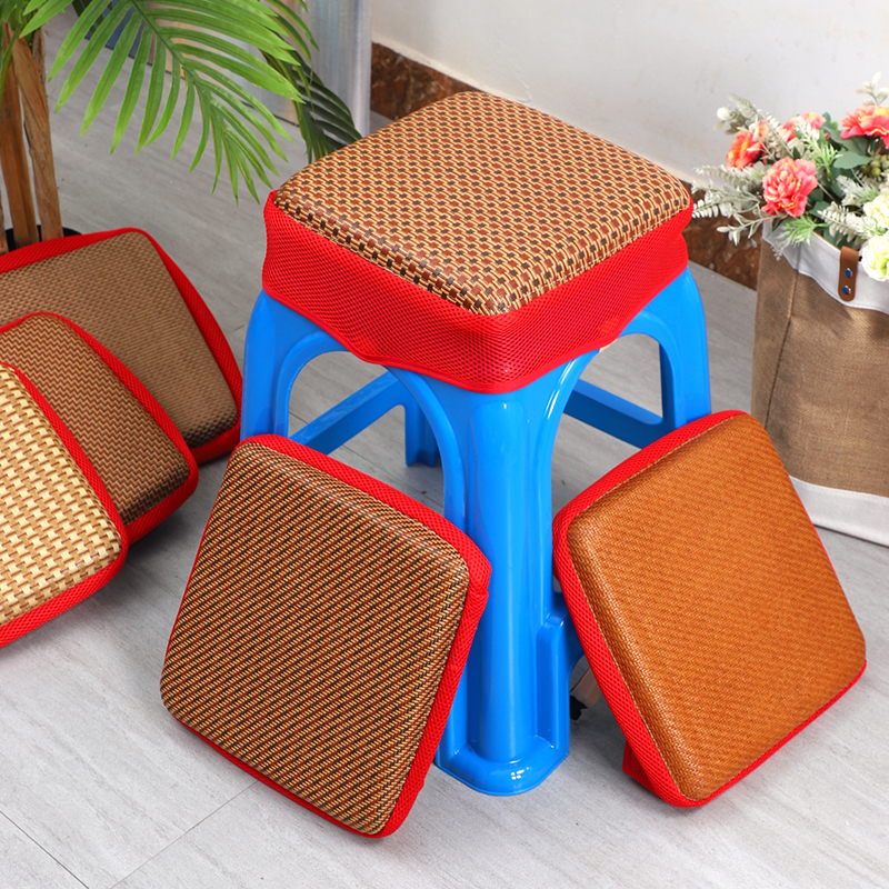 华荣品凳子坐垫夏季藤席凉垫久坐