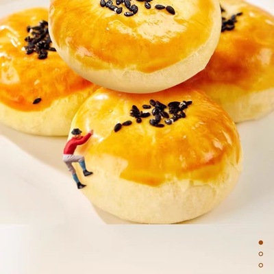 蛋黄酥整箱2500g咸甜交味