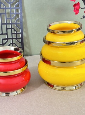 金口香炉 家用室内供奉香炉供佛插香炉用品 香薰烧香炉上香炉碗