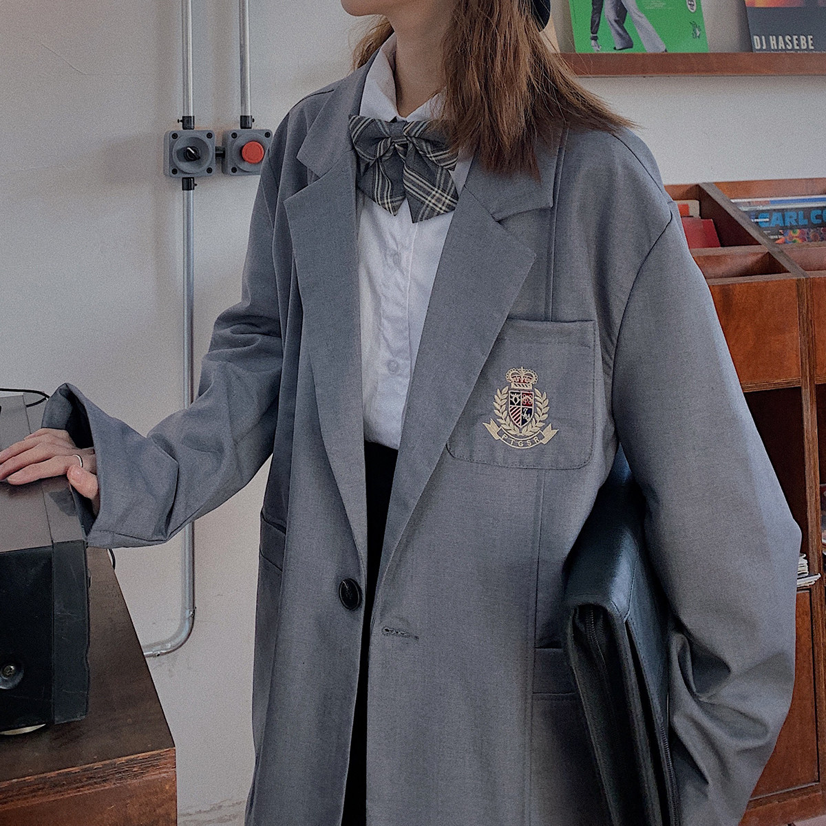 21年春季JK西装外套校服DS-B293-C756-P85控108加棉P95控118,女装西装,电商A306