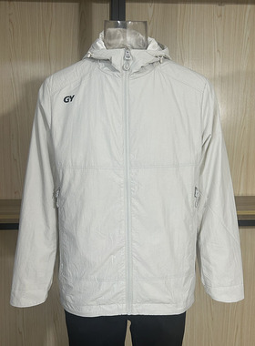 金利来GY男装棉服秋冬季保暖常规连帽外套CQS112002-17