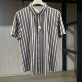上衣夏款 常规休闲短袖 衬衫 金利来男装 MKS23221701