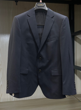 金利来男装西装秋冬季修身羊毛混纺纯色商务外套MZTF25016211-95