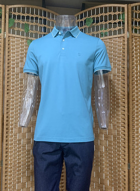 金利来男装夏季翻领修身t恤MTS21121435-14