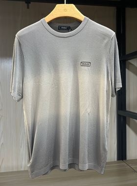 金利来男装针织衫夏款圆领常规纯色休闲上衣MWW23111433-46