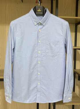 金利来GY男装秋冬款加绒长袖休闲衬衫DSCC069-K2417-15