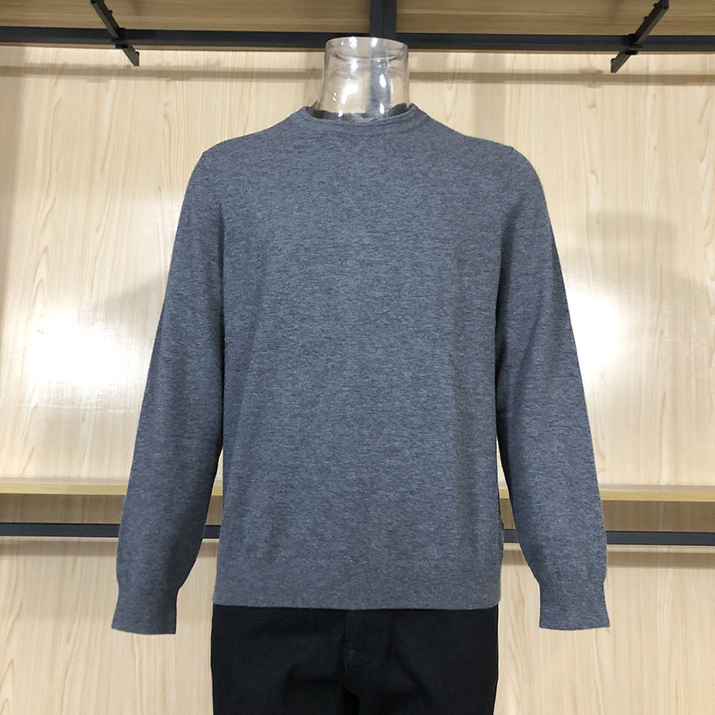 金利来男装秋冬款纯色常规羊绒衫