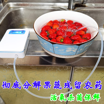 佐杰臭氧发生器 便携式消毒水漱口水生成机活氧负离子杀菌可充电