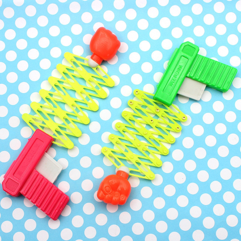 훈련반 경품 플라스틱 망원경 주먹총 어린이층 푸시 QR 코드 스캔 선물 오프라인 QR 코드 스캔 이벤트 선물