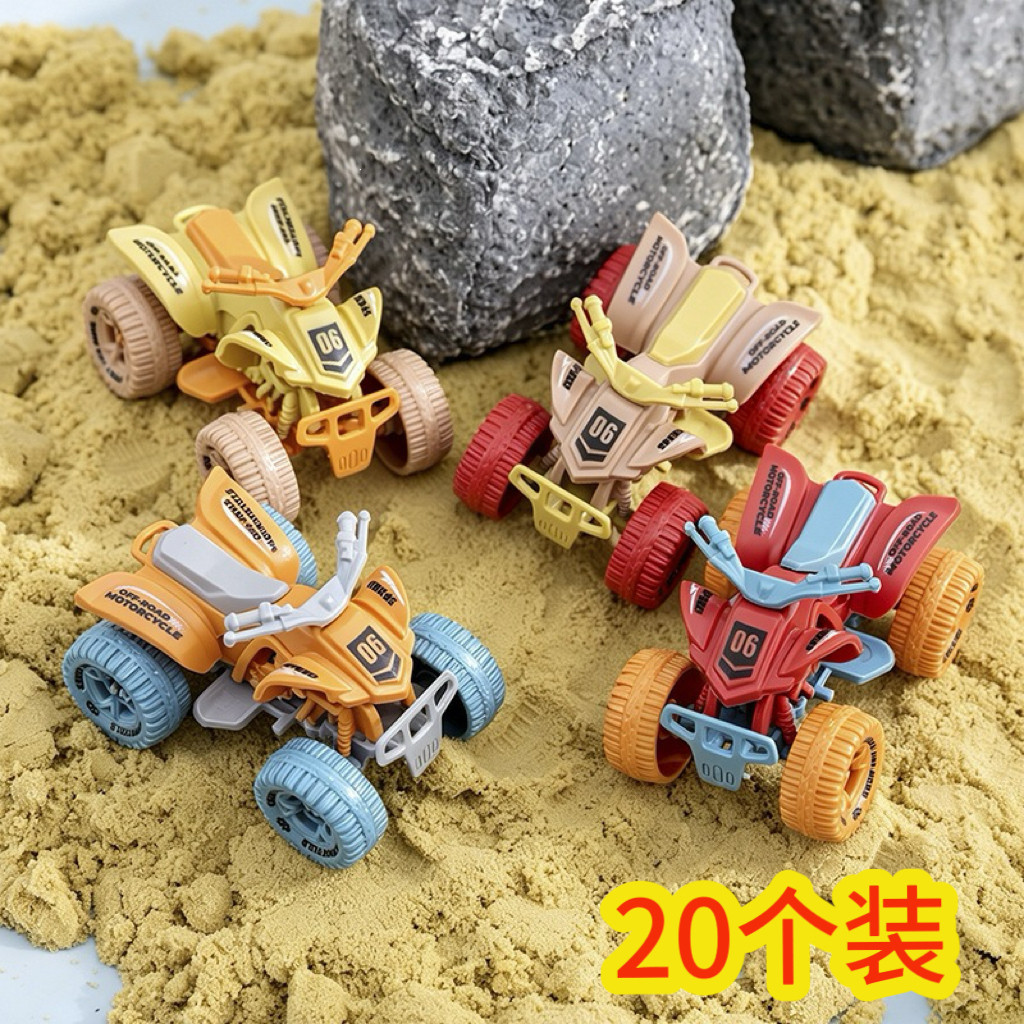 幼儿园玩具拼装越野车摆件小礼品