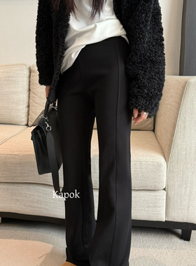 KAPOK-超绝神裤加绒超显瘦修身喇叭裤休闲裤35056